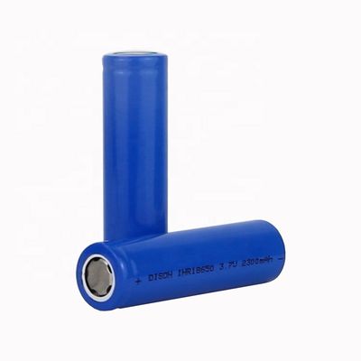 INR8650 3.7v 2300mAh NCM Li NiCoMh Células de bateria de íons de lítio com auto-proteção PTC CID